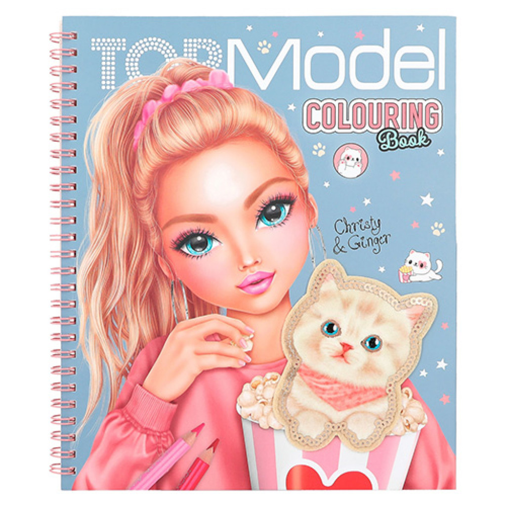 Top Model Omalovanka |Colouring Book, Christy & Ginger