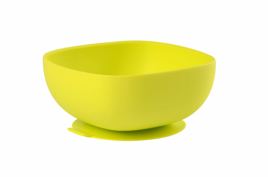 Beaba Miska silikónová s prísavkou Green