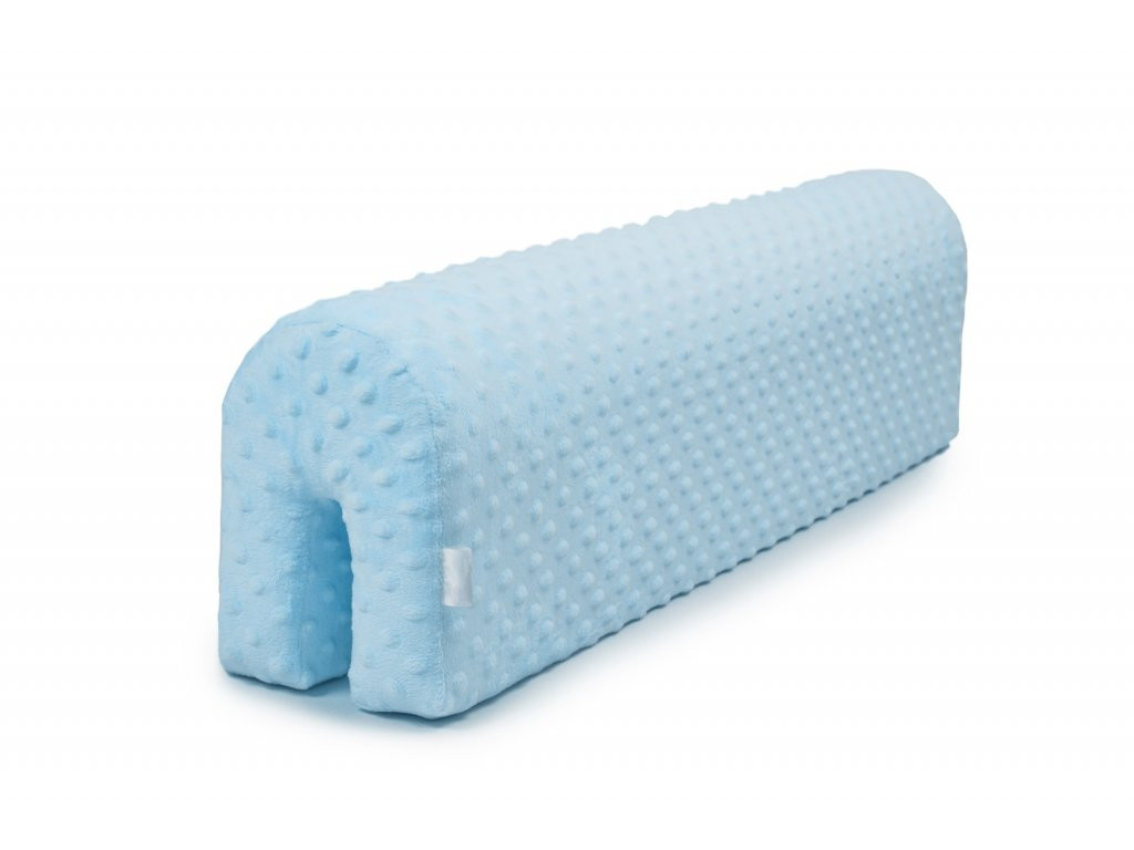 Elis design Chránič na posteľ penový - 80 cm farba: svetlo modrá, dĺžka: 80 cm