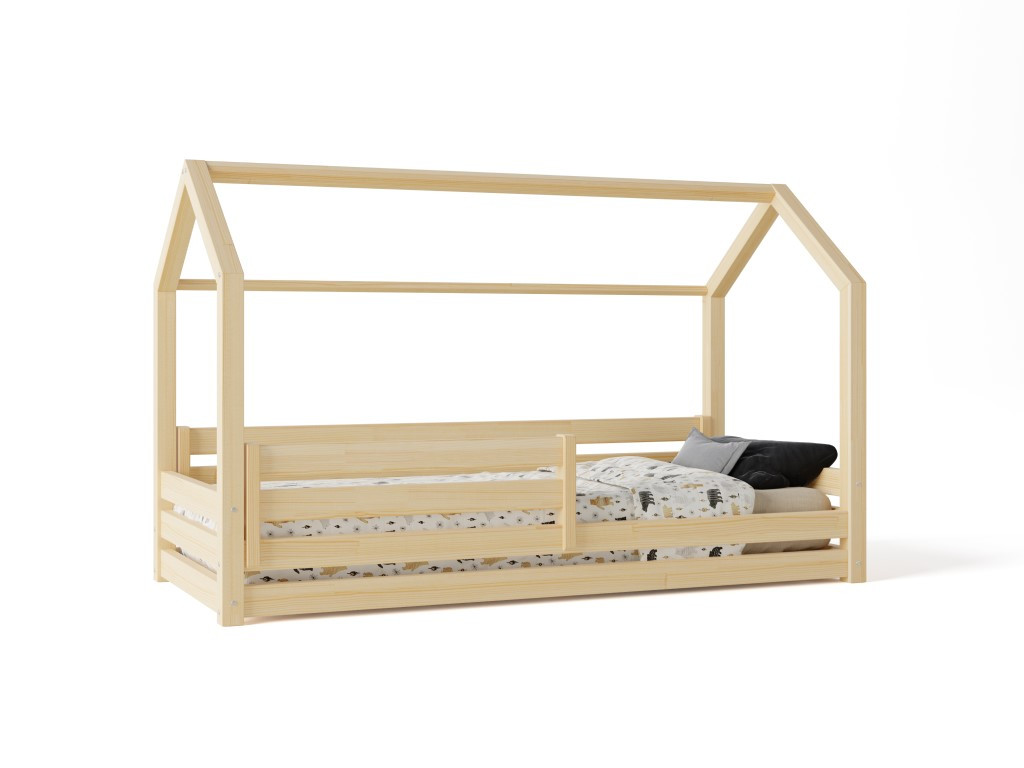 Elis design Domčeková posteľ Premium so šuflíkom rozmer lôžka: 100 x 180 cm, šuplík, nožičky: bez nožičiek, zábrany: obe