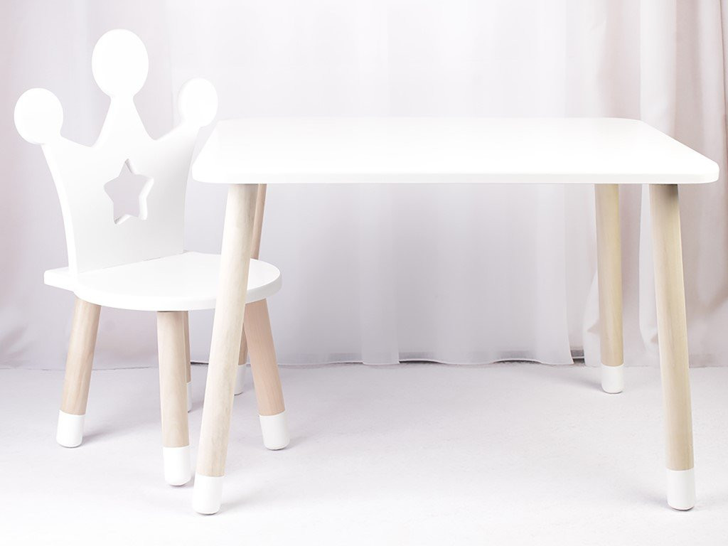Elis design Detský stôl a stoličky Korunka variant: stôl + 1 stolička
