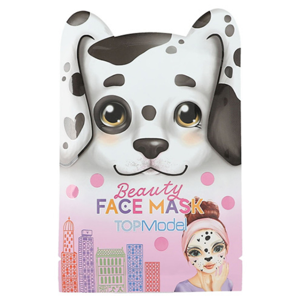 Top Model ASST | Tvárová maska so psíkmi, Strakatá - Dalmatín