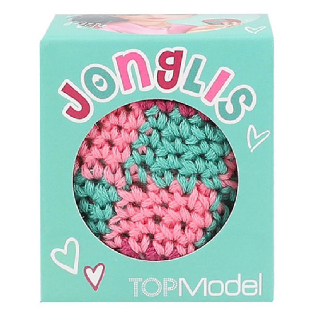 Top Model ASST | Háčkovaná loptička Jonglis, Zelená - Miju