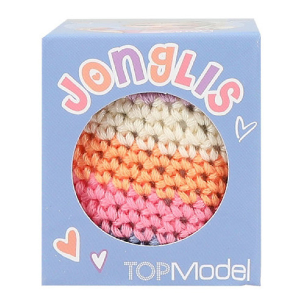 Top Model ASST | Háčkovaná loptička Jonglis, Modrá - Candy