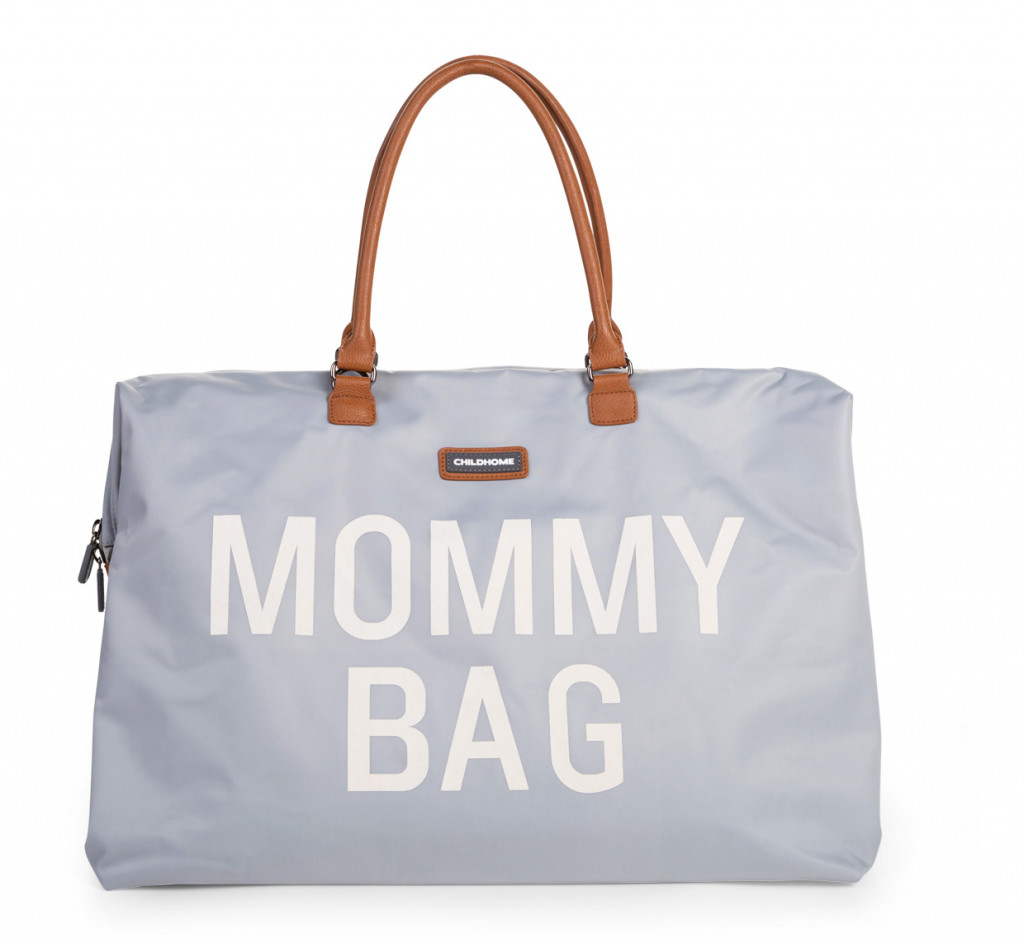 Childhome Prebaľovacia taška Mommy Bag Big Grey Off White