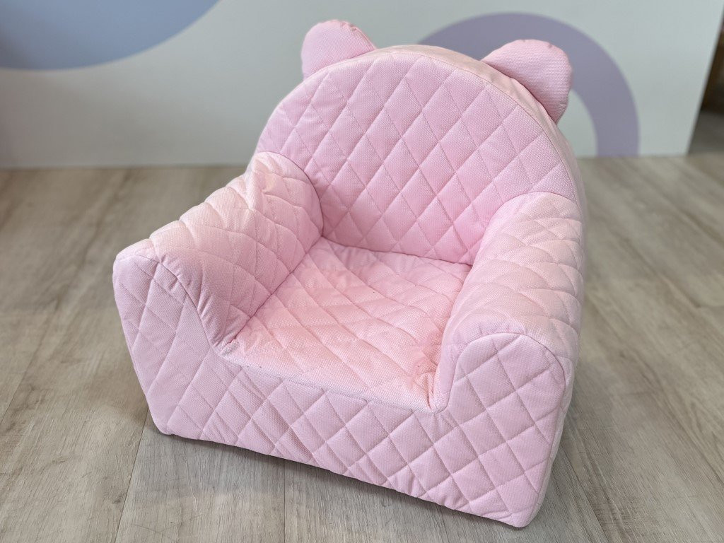 Elis design Babysteps Poťah na detské kresielko Velvet farba: svetlo ružová