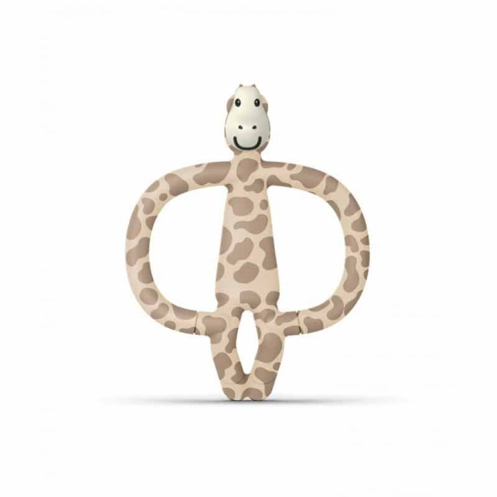 Matchstick Monkey Hryzátko a zubná kefka gigi giraffe teether – žirafa