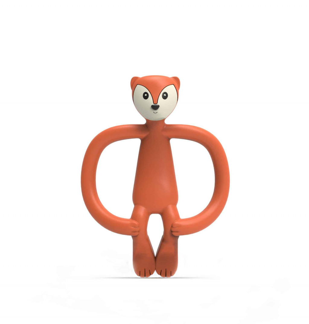 Matchstick Monkey Hryzátko a zubná kefka fudge fox – líška