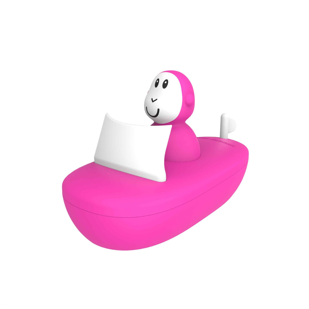 Matchstick Monkey Set loďky a wobblera do vody pink