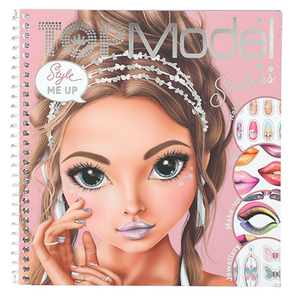 Top Model Style Me Up Stickers, So samolepkami