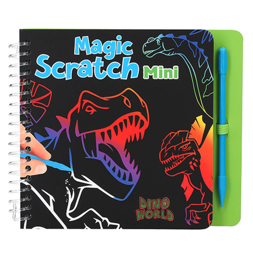 Dino World Magic Scratch Mimi so škrabátkom
