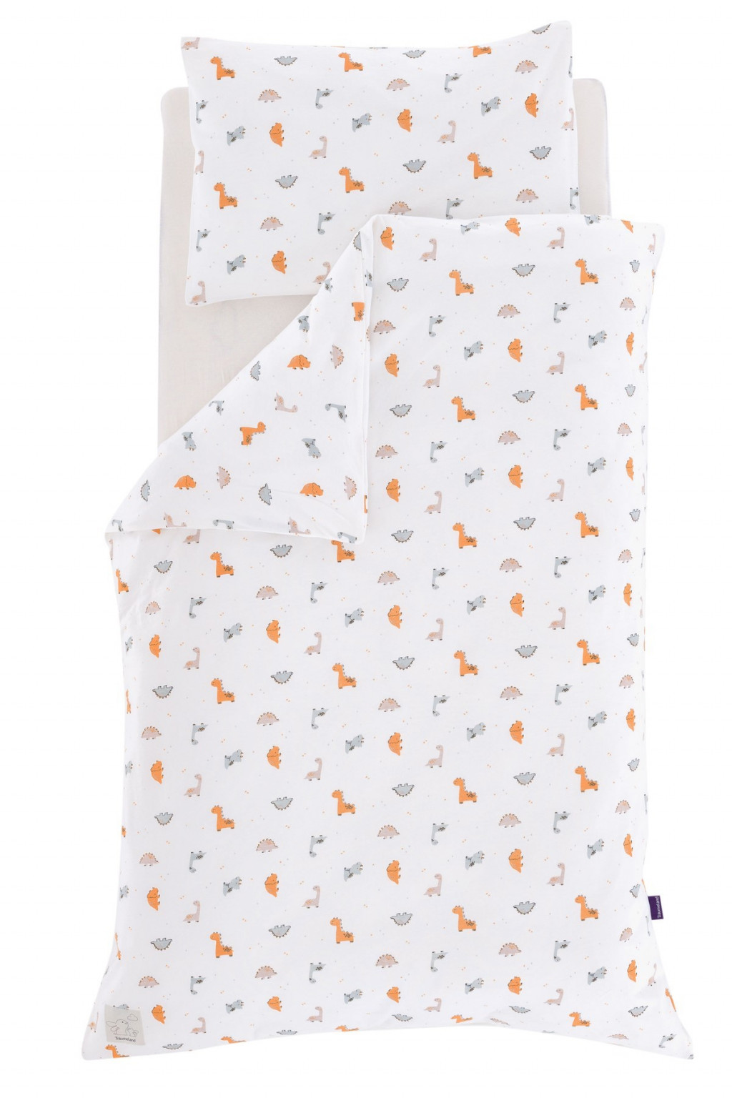 TRÄUMELAND Obliečky do kolísky Jersey 80/80 + 35/40 Dinolino