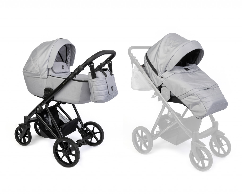 Dada Prams Apus kočík 2v1 Special Edition DimGrey