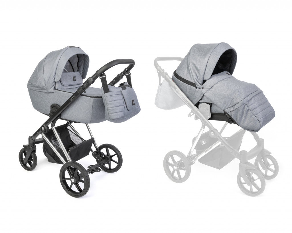 Dada Prams Apus kočík 2v1 Special Edition SlateGrey