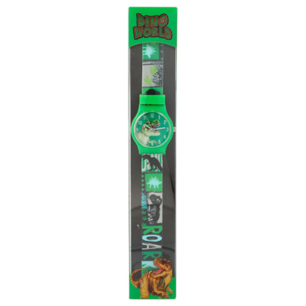 Dino World ASST | Náramkové hodinky - Zelené