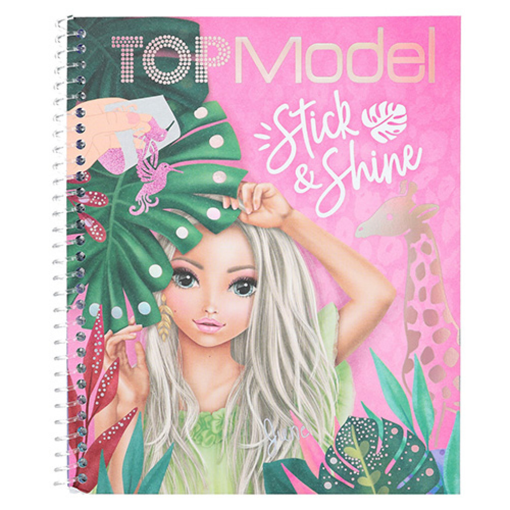 Top Model Stick & Shine, Blok a lesklé lepiace fólie, June
