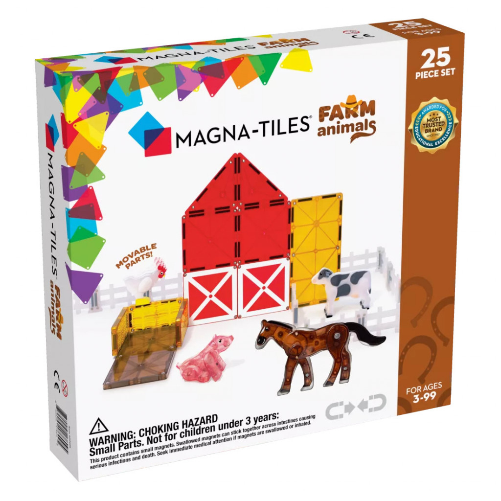 Magna-Tiles Magnetická stavebnica Farm 25 dielov