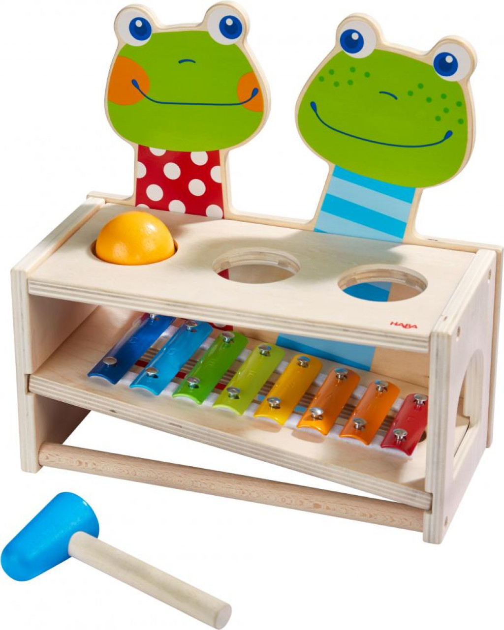 Haba Zatĺkačka Žabí koncert s xylofónom