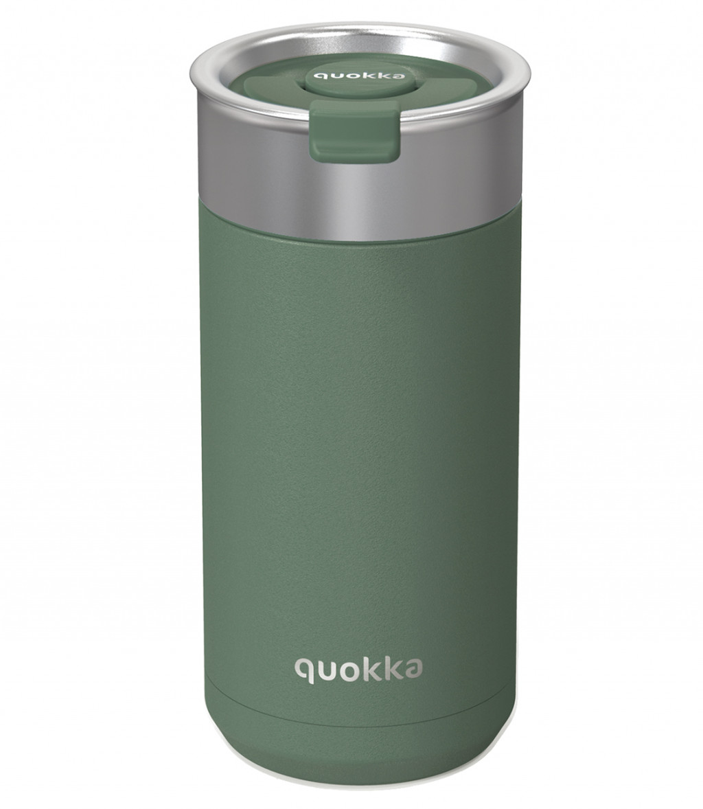 Quokka Nerezový termohrnček so sitkom Boost Pine 400 ml