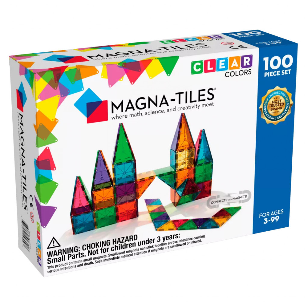 Magna-Tiles Magnetická stavebnica 100 dielov