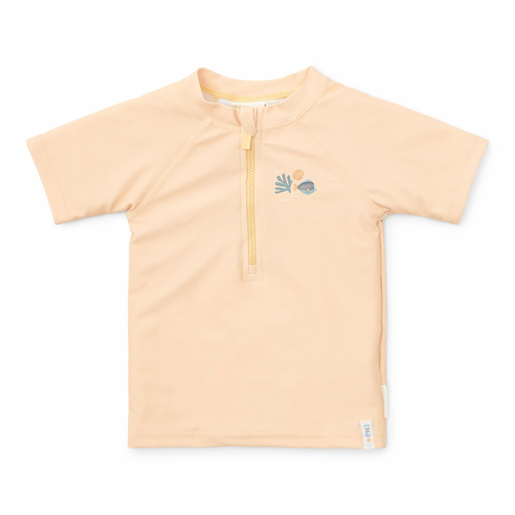 Little Dutch Plavecké tričko krátky rukáv Honey Yellow veľ. 98/104