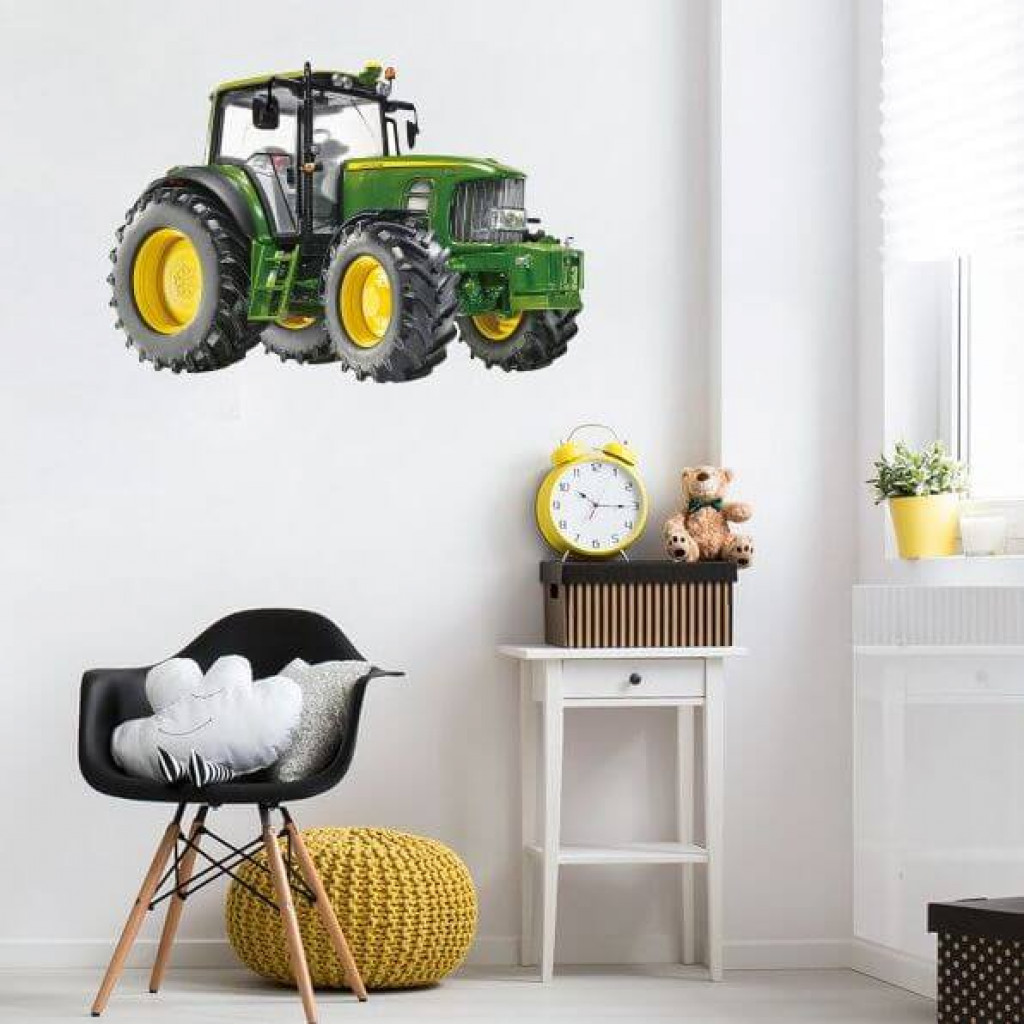 INSPIO Nálepka na stenu - Traktor N.1 - 65x95cm