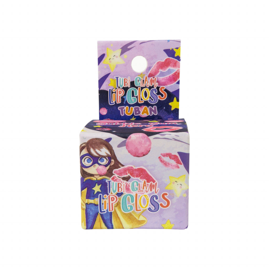 TUBAN Tubi Glam lesk na pery Bubble Gum