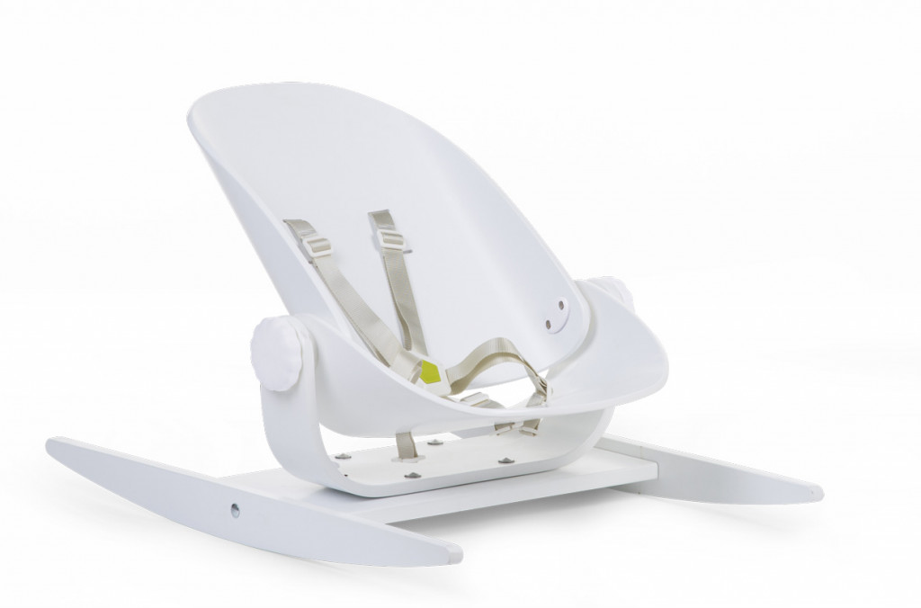 Childhome Hojdacie ležadlo Wood Rock White