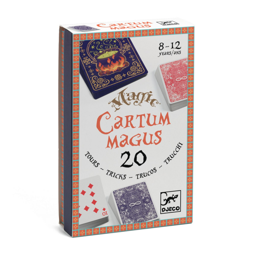 DJECO Kartový kúzelník (Cartum Magus): 20 kúzelníckych trikov