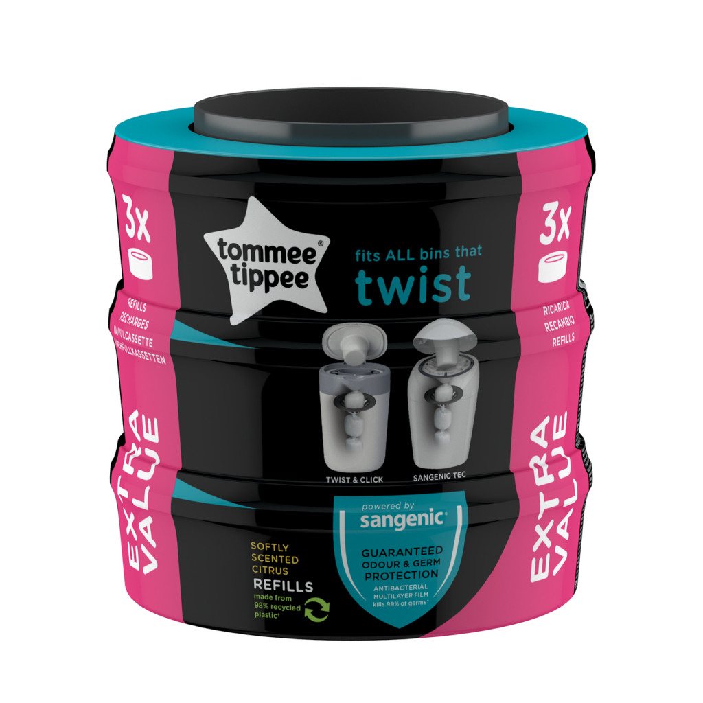 Tommee Tippee Náhradní kazety Sangenic Twist 3ks (univerzální)