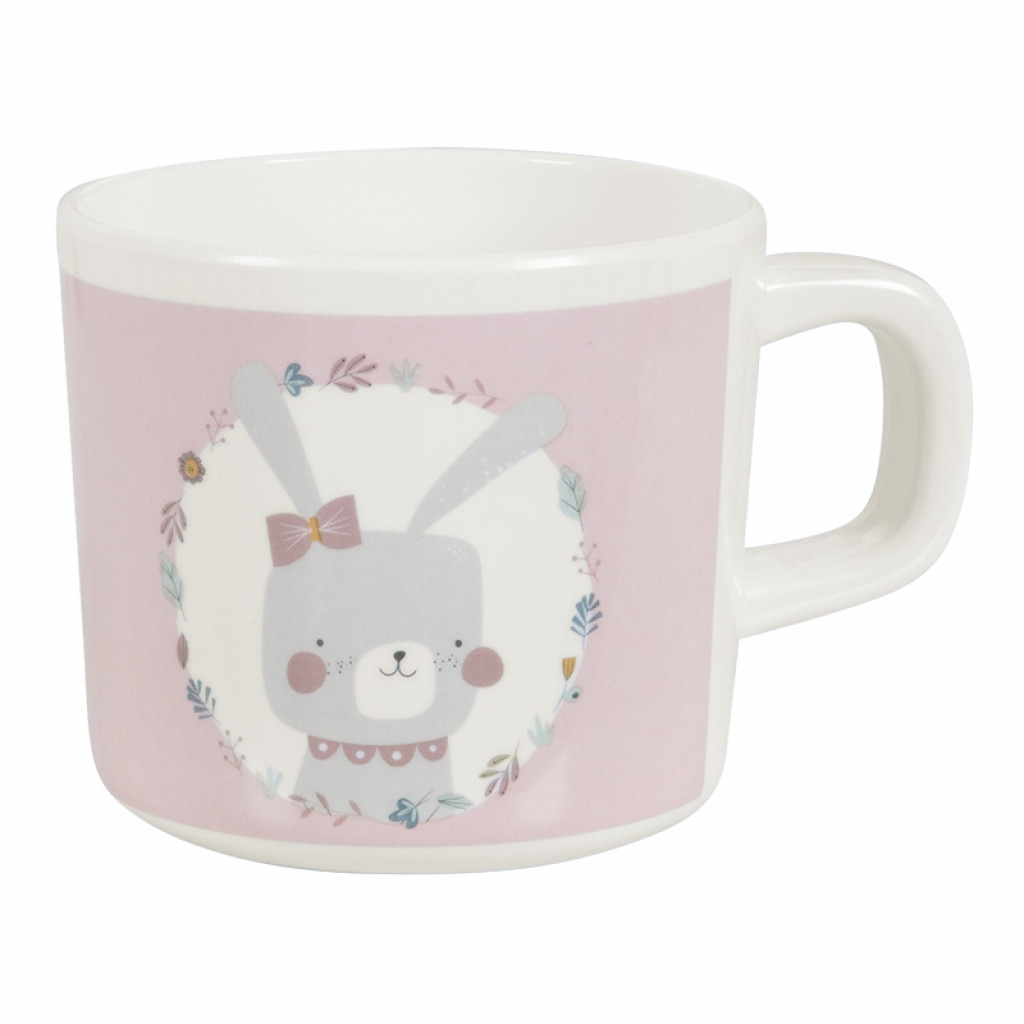 Little Dutch Hrnček melamínový Adventure pink