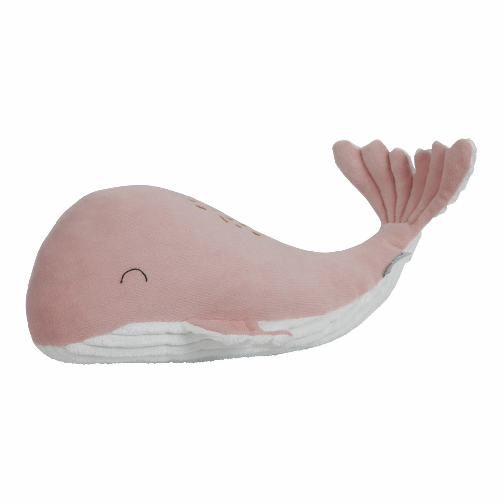 Little Dutch Plyšová veľryba 35cm OCEAN pink