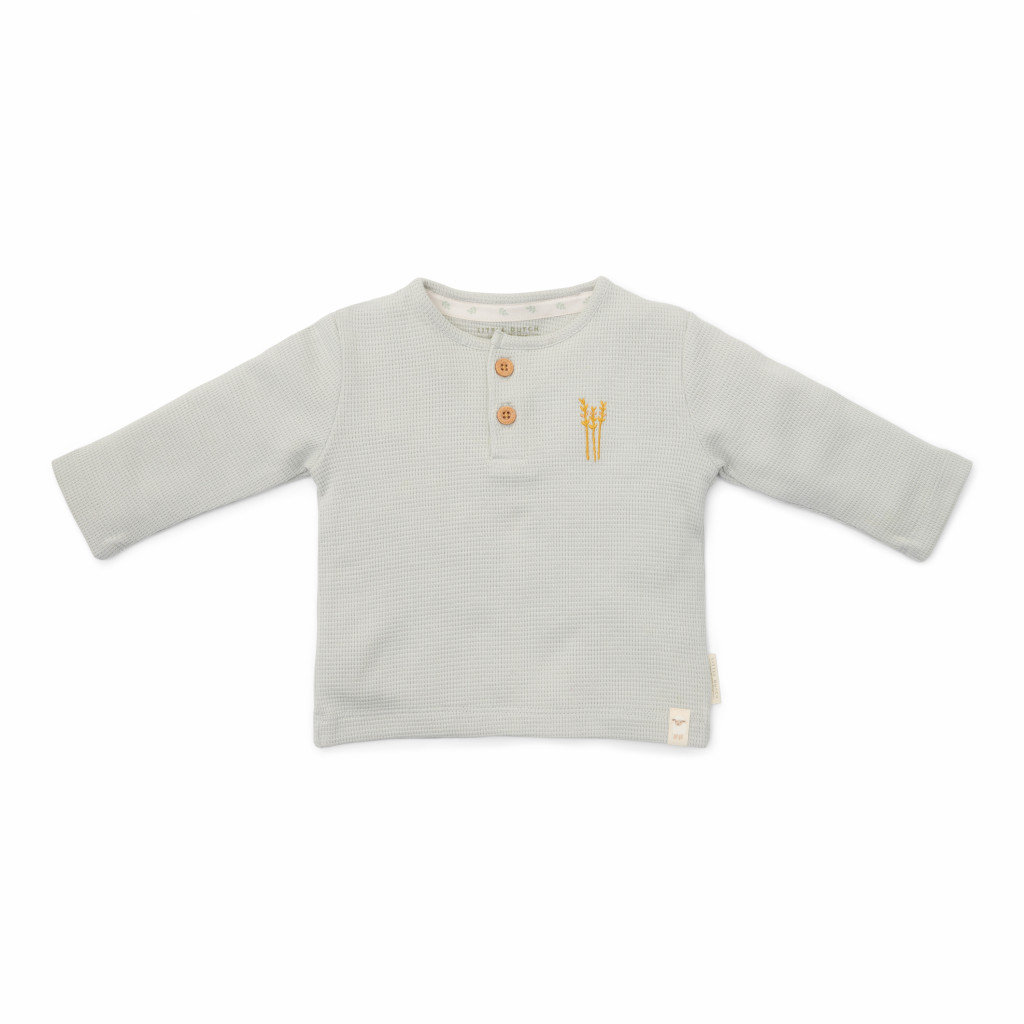 Little Dutch Tričko dlhý rukáv Soft Green veľ. 74
