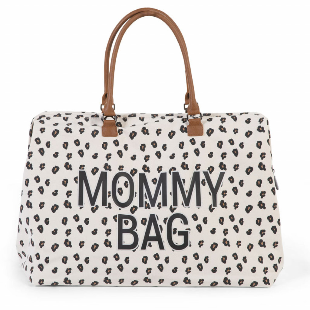 Childhome Prebaľovacia taška Mommy Bag Canvas Leopard