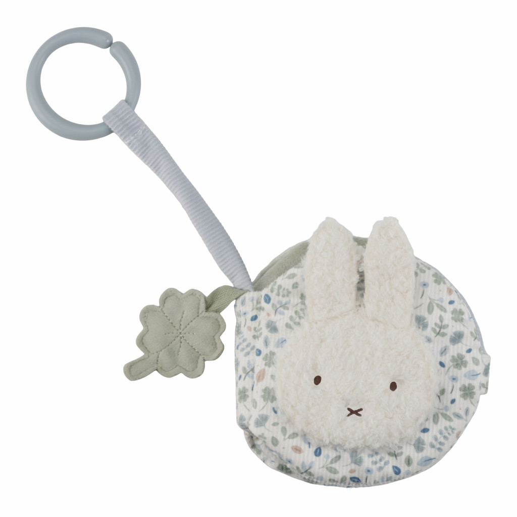 Little Dutch Závesná textilná knižka králiček Miffy Lucky Leaves