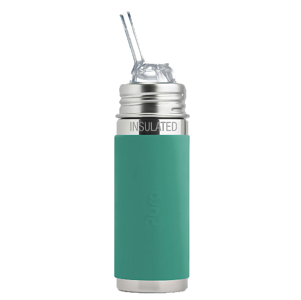 Pura TERMO fľaša so slamkou 260ml (Mint)