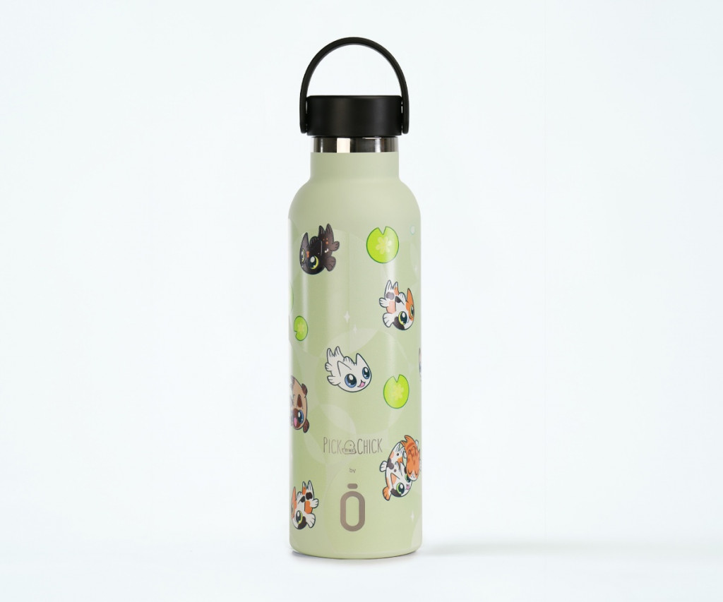 Runbott Termofľaša 600 ml Kawaii Cats