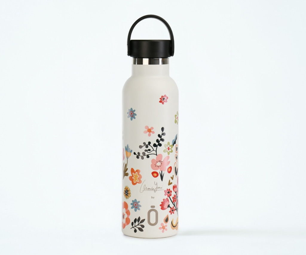 Runbott Termofľaša 600 ml Bloom Cream