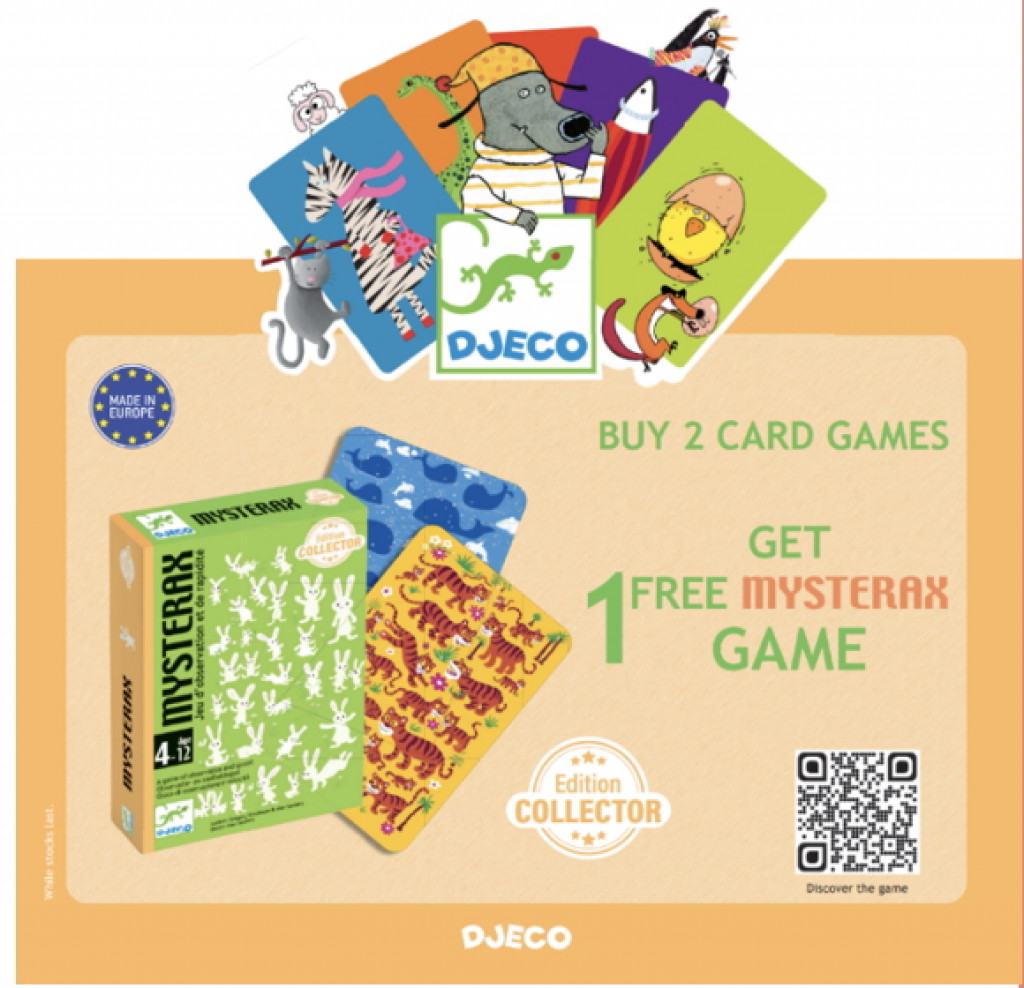 DJECO Mysterax collector 2: kartová hra PROMO edícia