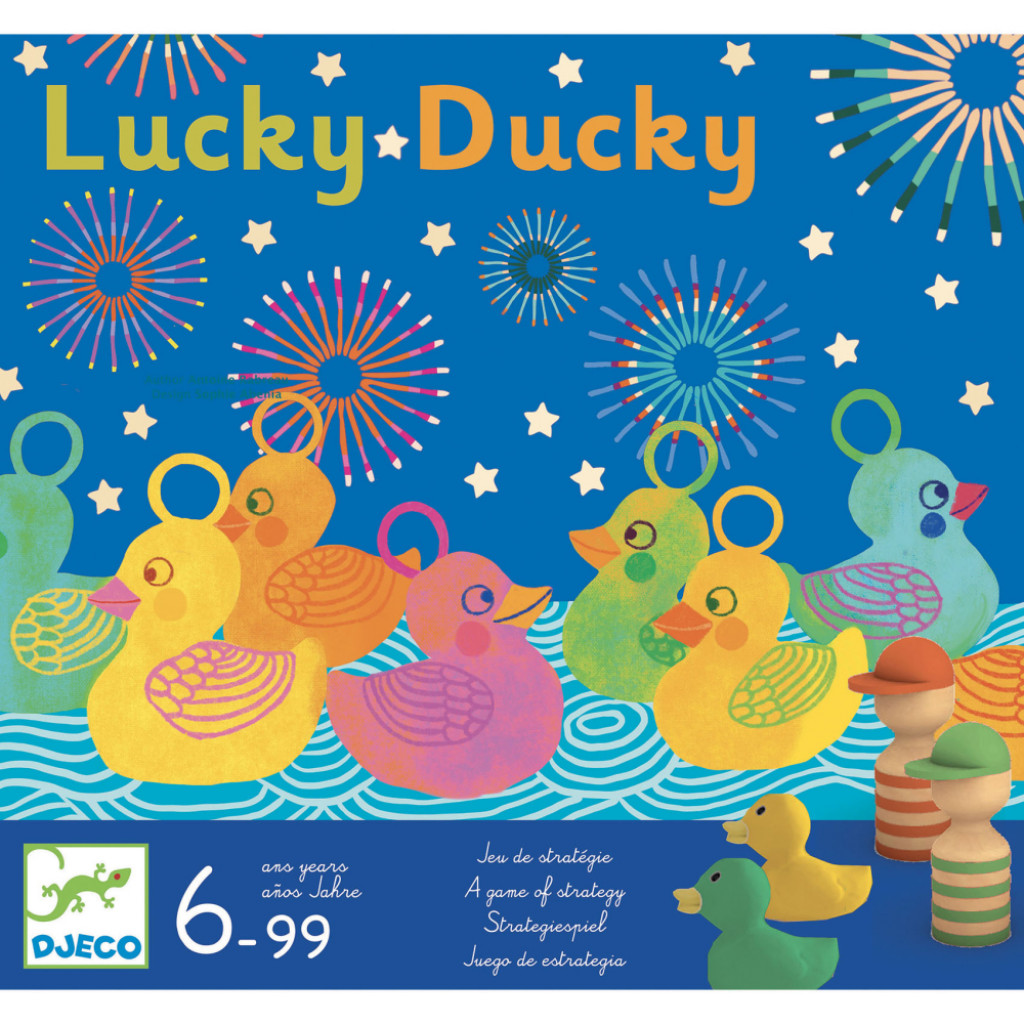 DJECO Šťastné kačky: strategická hra (Lucky Ducky)