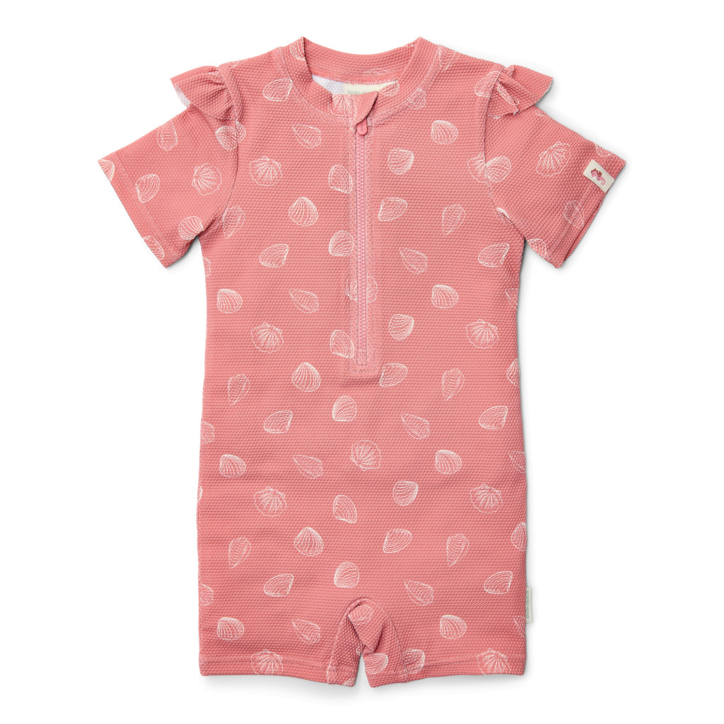 Little Dutch Plavky krátký rukáv Ocean Treasures Pink vel. 86/92