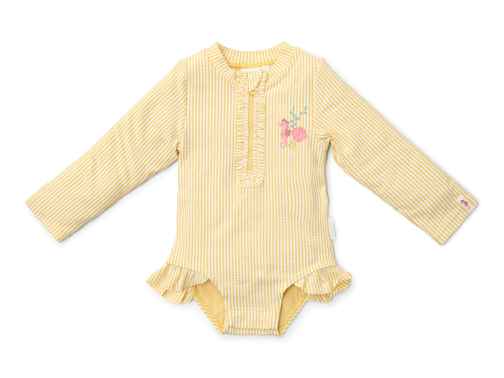 Little Dutch Plavky dlhý rukáv Ocean Treasures Yellow veľ. 74/80