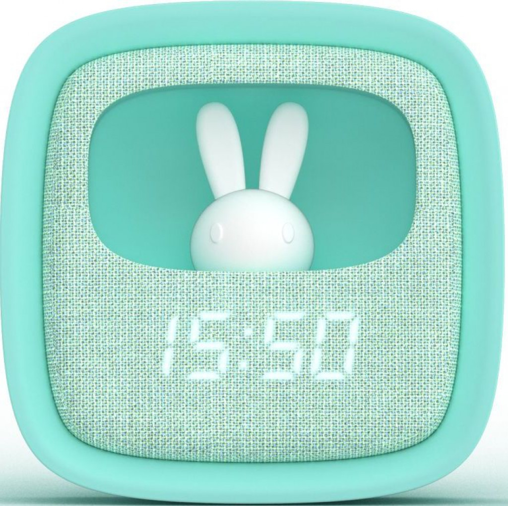 MOB Budík a nočné svetlo MOB Billy Clock and light - blue