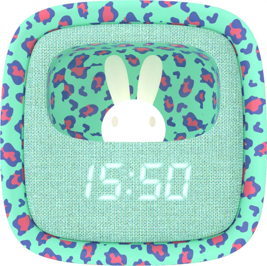 MOB Budík a nočné svetlo MOB Billy Clock and light - Leopard - Limited Edition