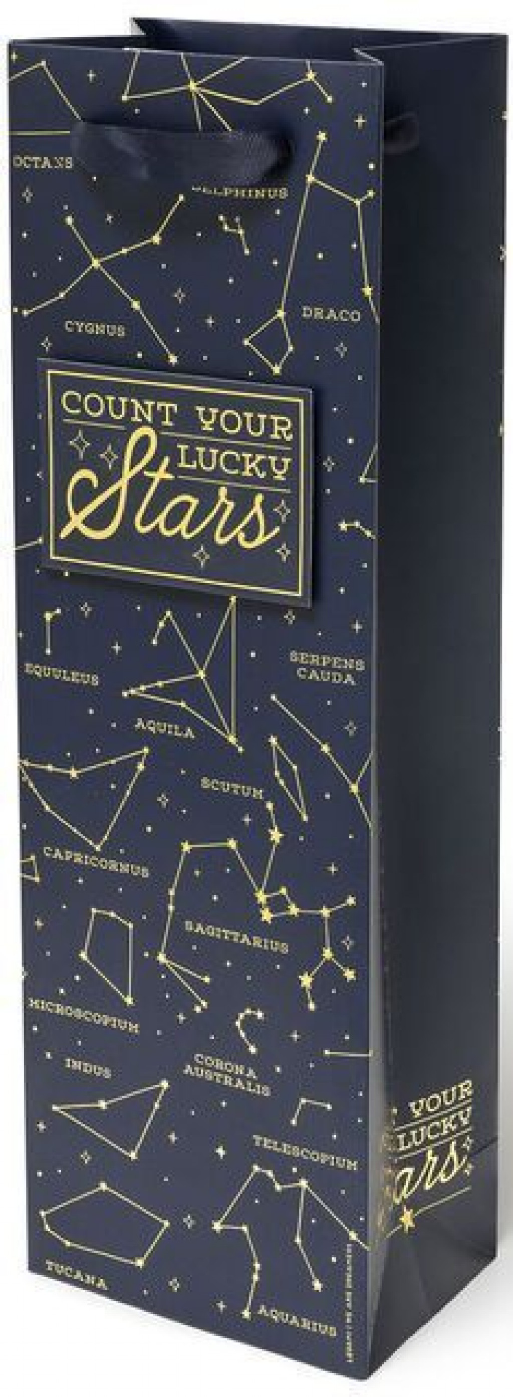 Legami Darčeková taška Legami Gift Bag - Bottle - Stars