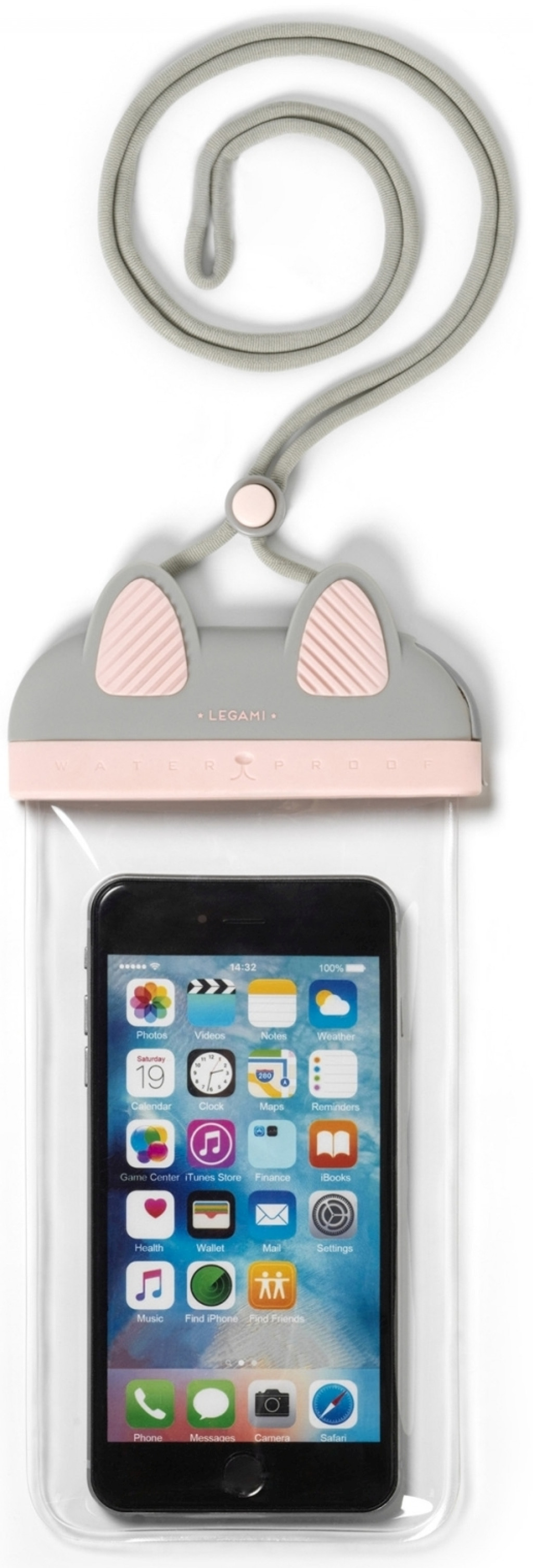 Legami Vodeodolné púzdro na telefón Legami Waterproof Phone Pouch - Kitty