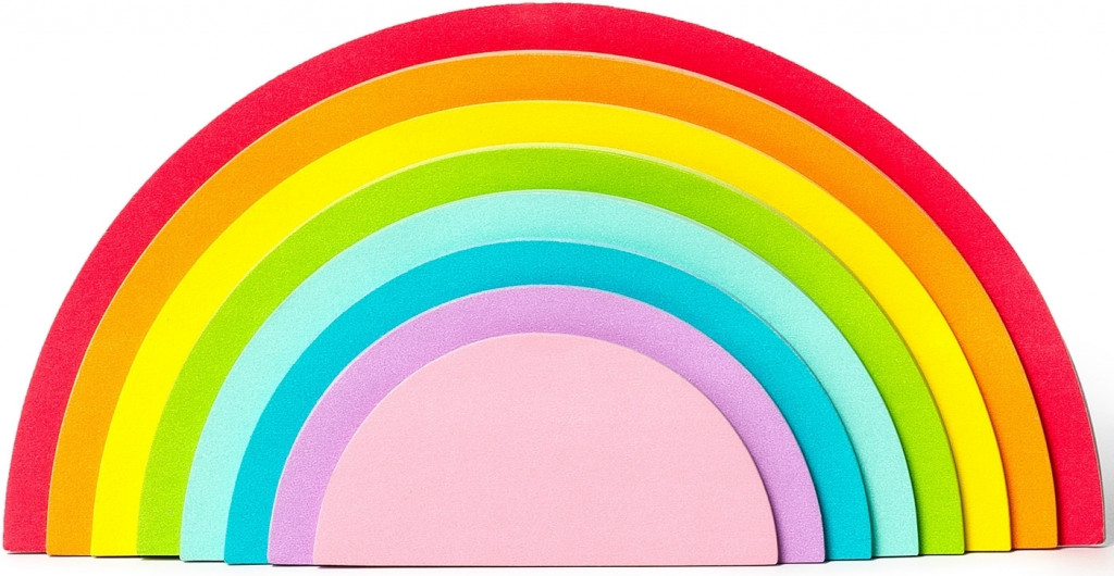 Legami Lepítka Legami Rainbow Thoughts - Adhesive Notepad