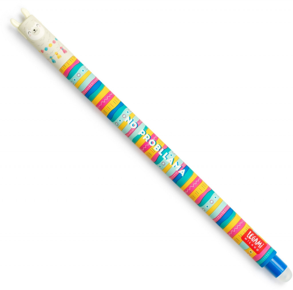 Legami Gumovacie pero Legami Erasable Gel Pen - Erasable Pen - Flama - Blue Ink