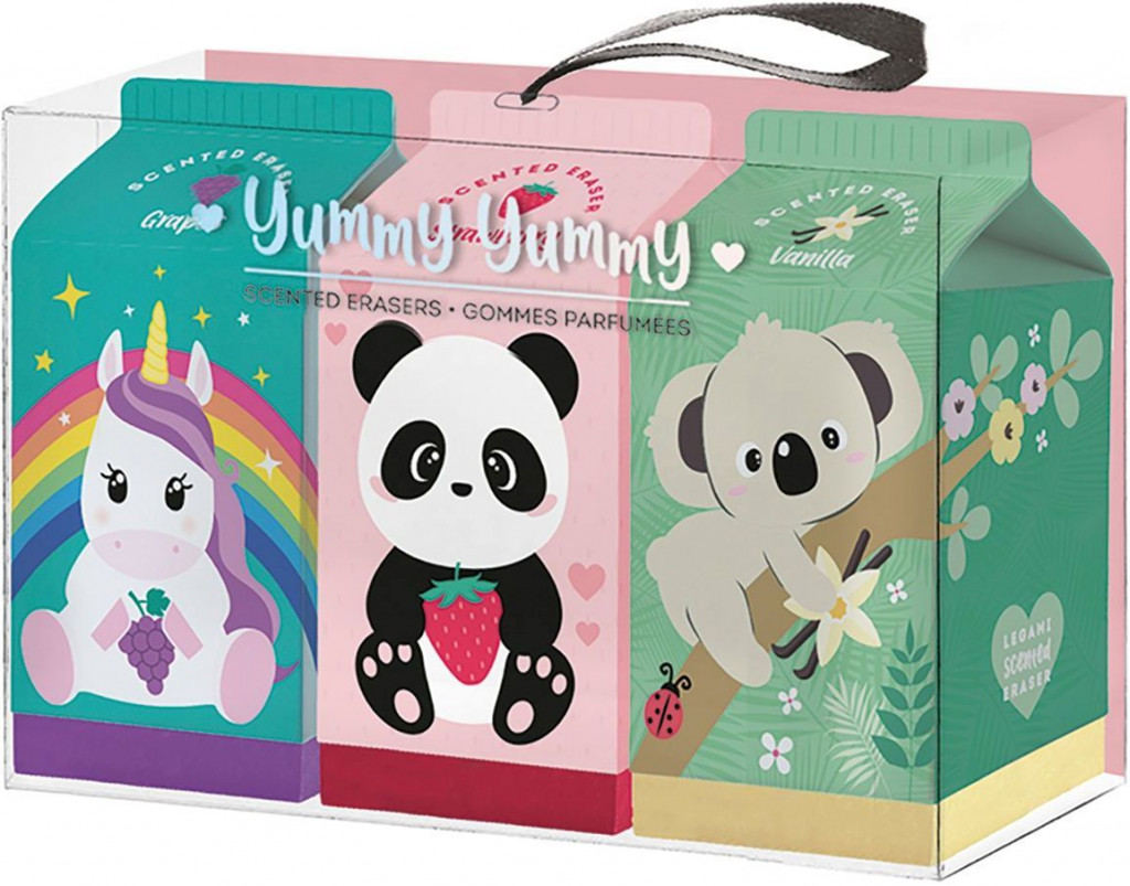 Legami Súprava voňavých gúm Legami – Yummy Yummy