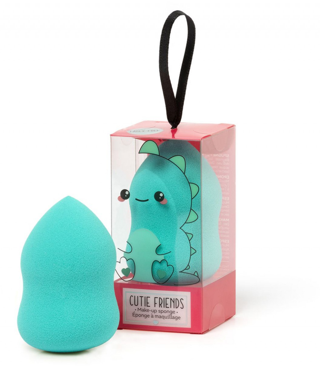 Legami Make-up špongia Legami Make-Up Sponge - Cutie Friends - Aqua - Dino